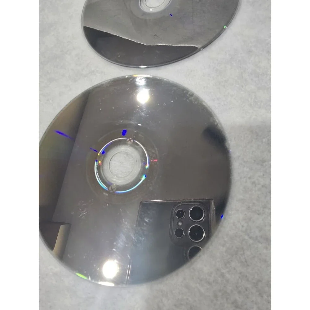 Video Game Lot of 4 (Loose Discs) Xbox One & PS4 With Zippered Travel Case